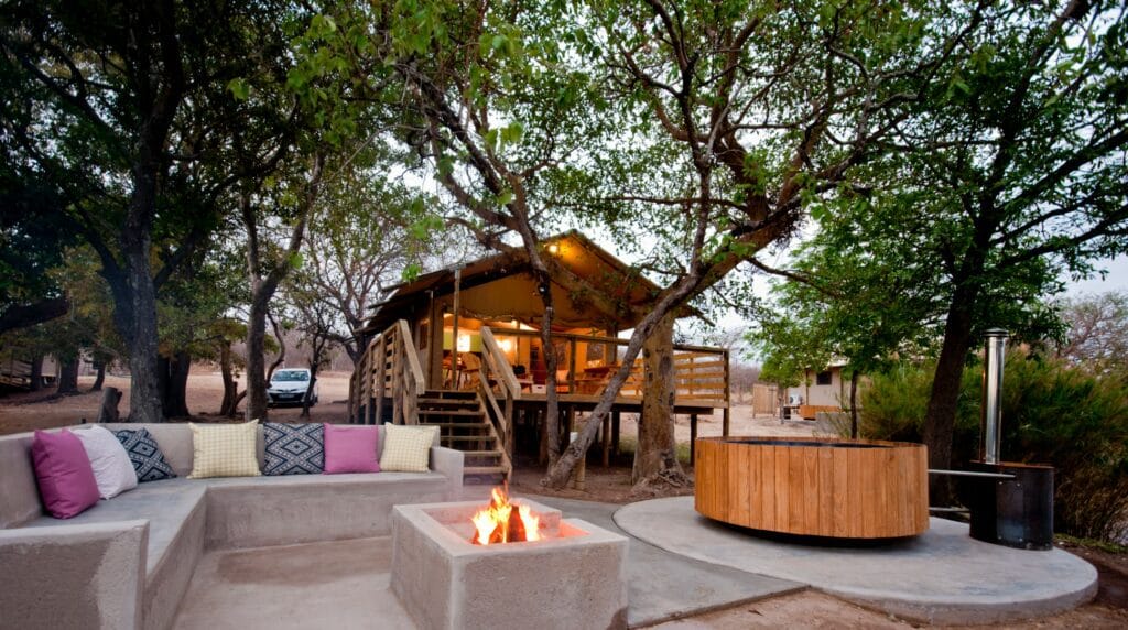 Glamping at AfriCamps at Hoedspruit, Greater Kruger