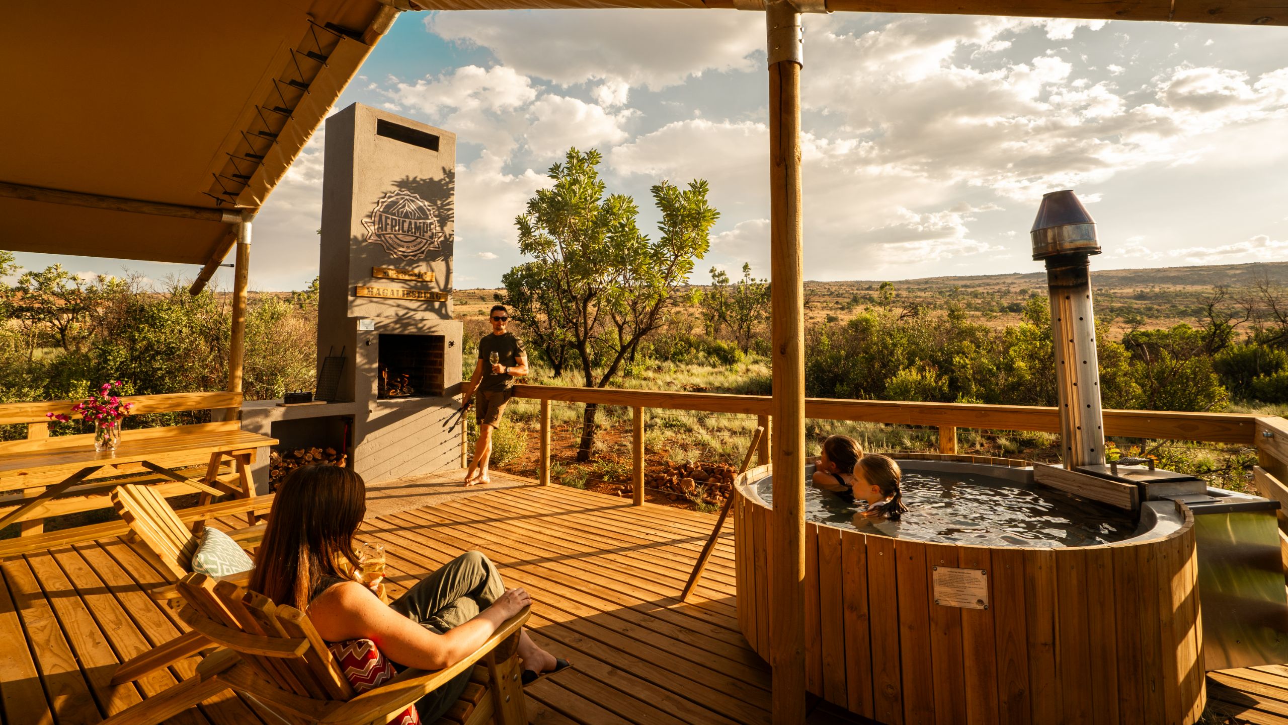 africamps at milorho magaliesberg glamping south africa