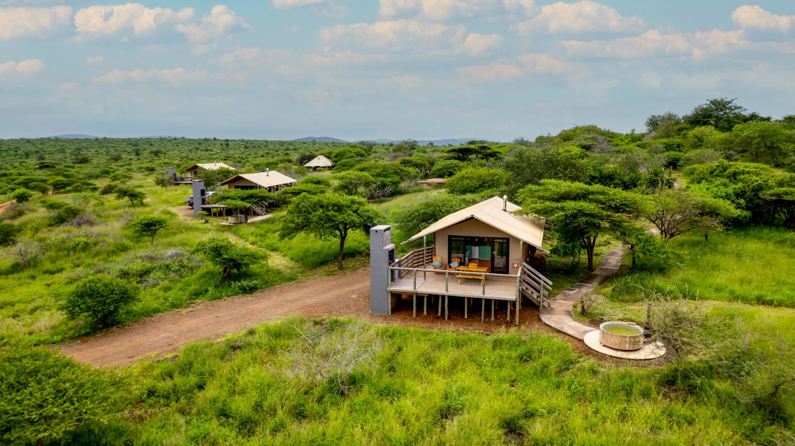 africamps at white elephant safaris pongola game reserve boutique glamping south africa