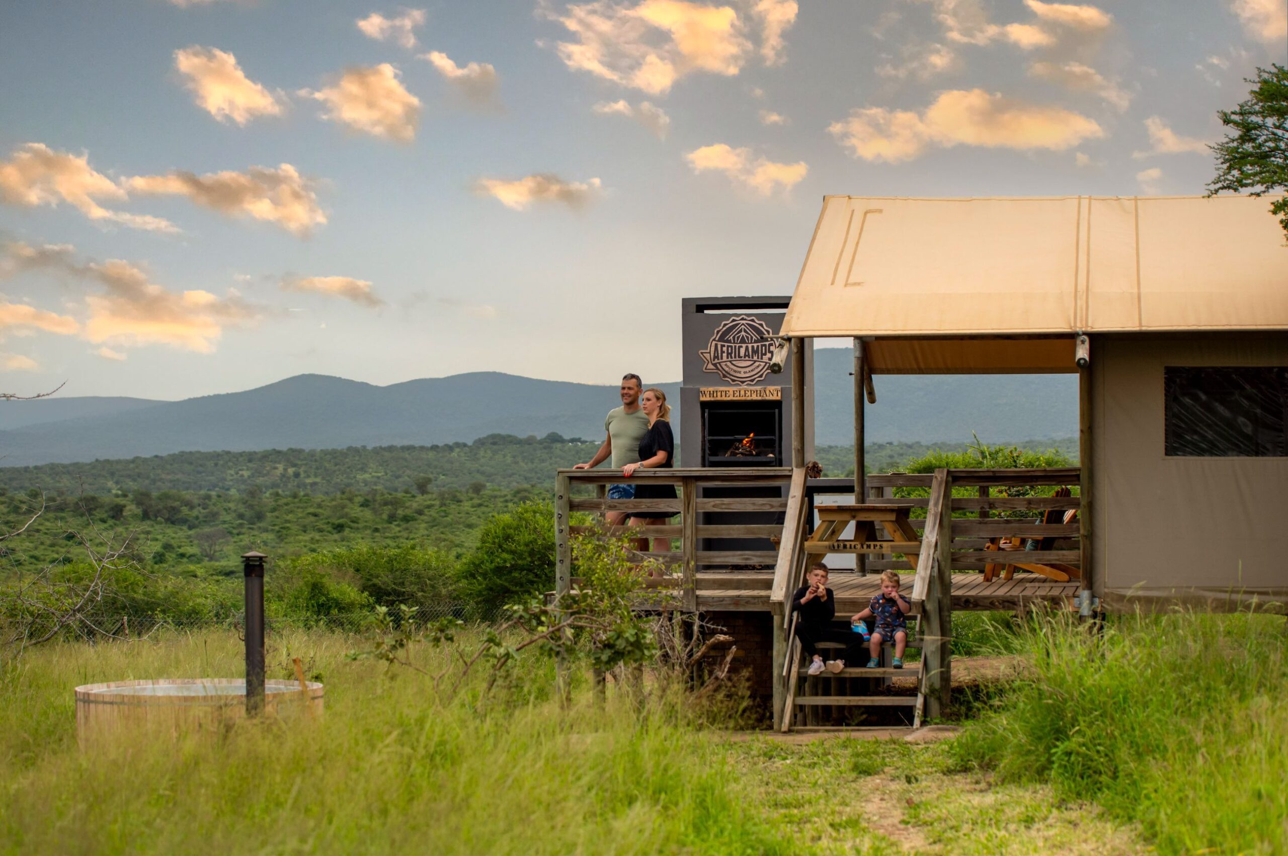 africamps at white elephant safaris pongola game reserve boutique glamping south africa