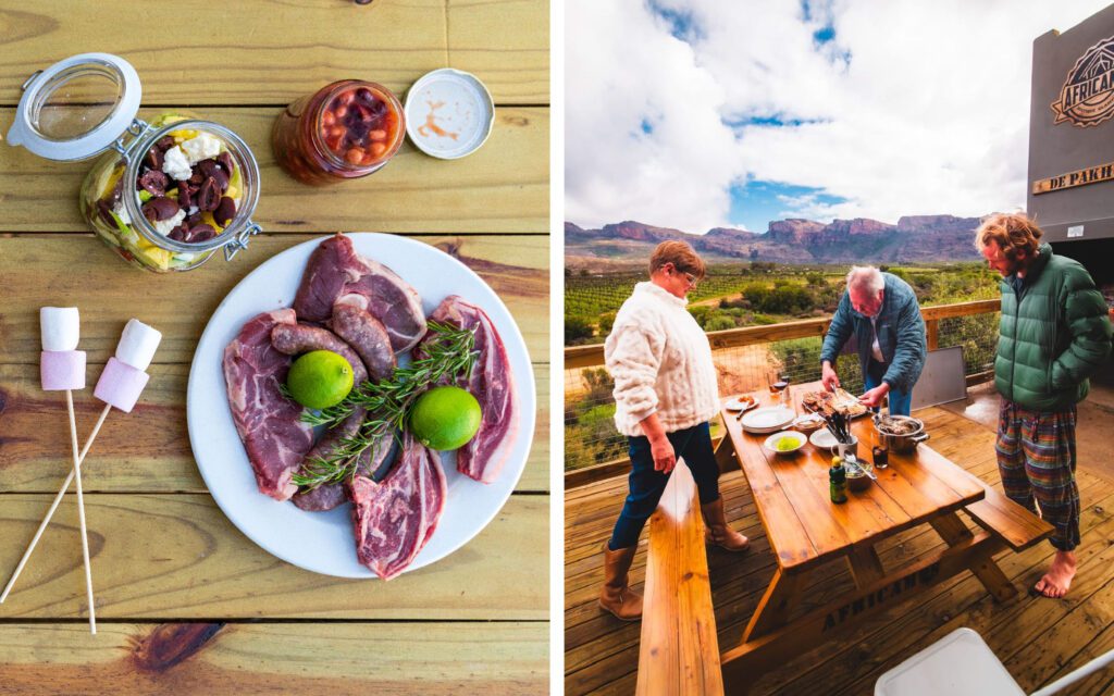 africamps boutique glamping braai day recipes south africa heritage lamb chop recipe