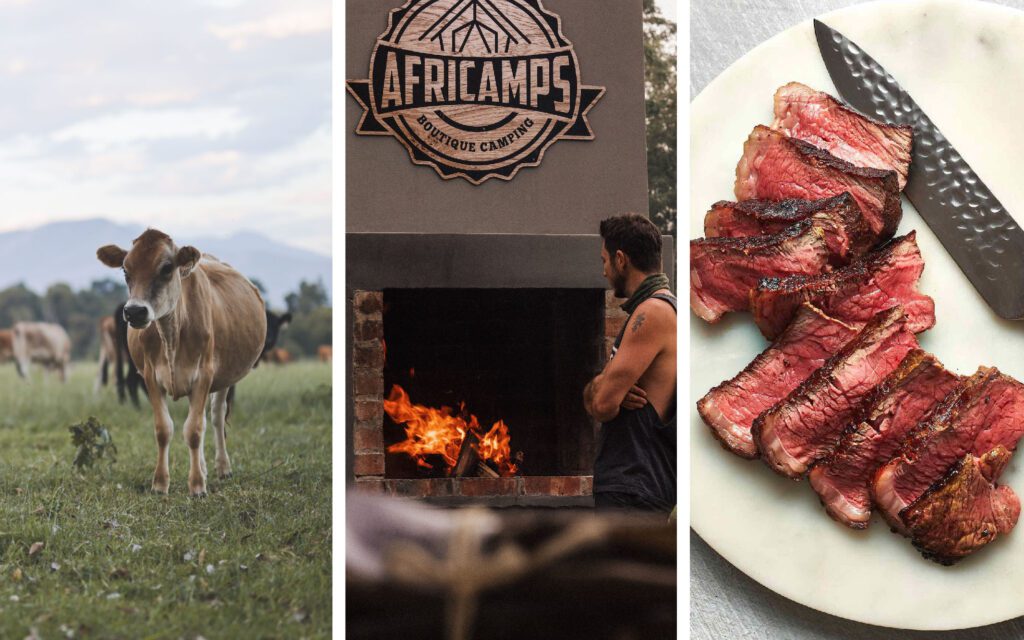africamps oakhurst wilderness braai beef sirloin recipe glamping