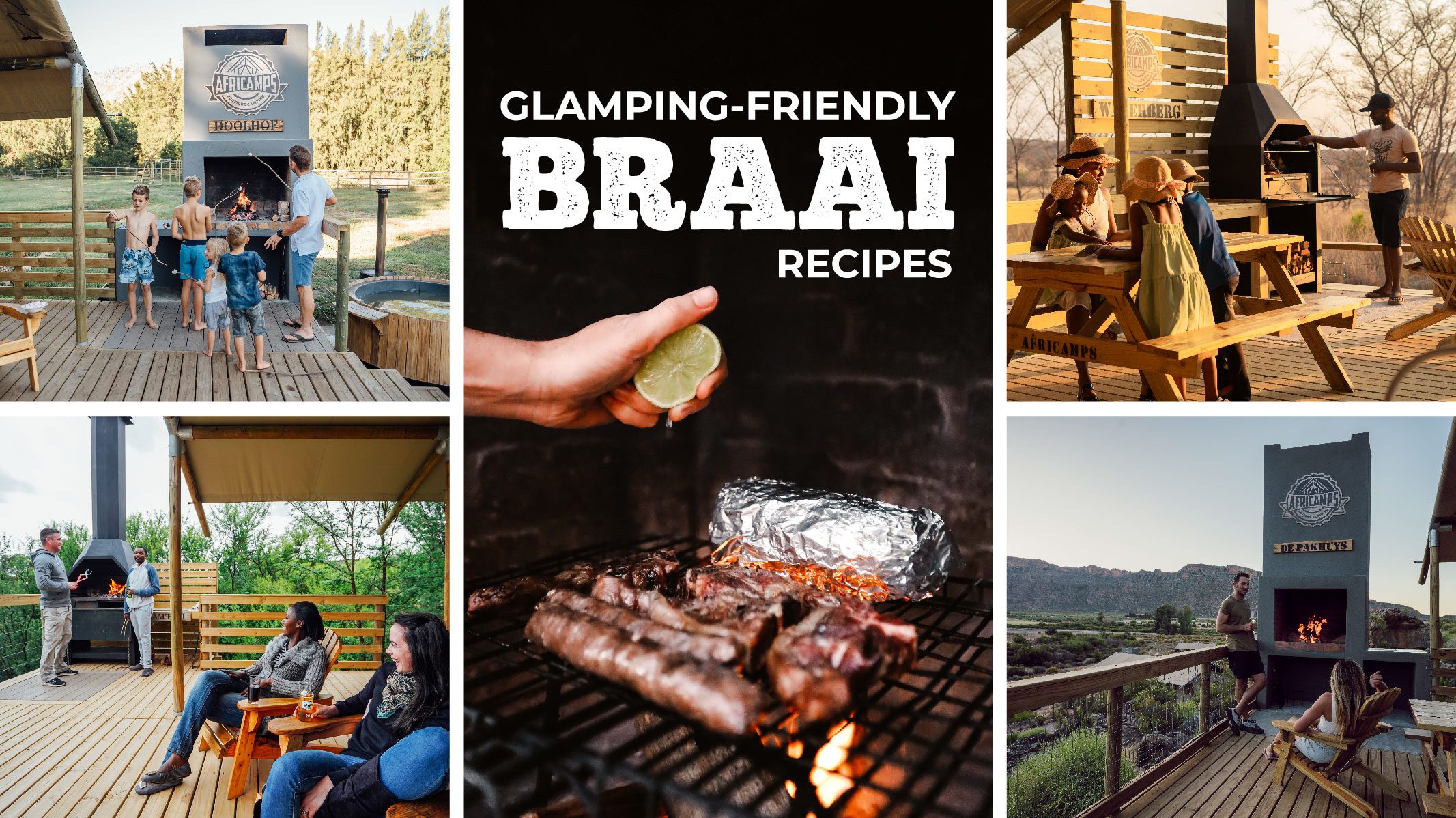 africamps boutique glamping braai day recipes south africa heritage