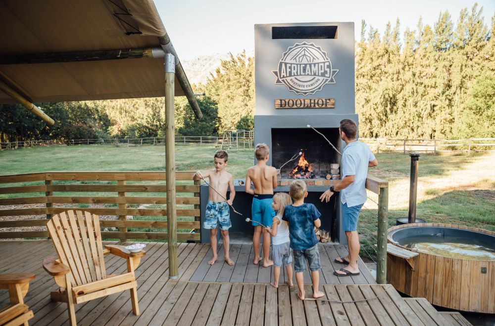 africamps at doolhof, wellington, boutique glamping south africa