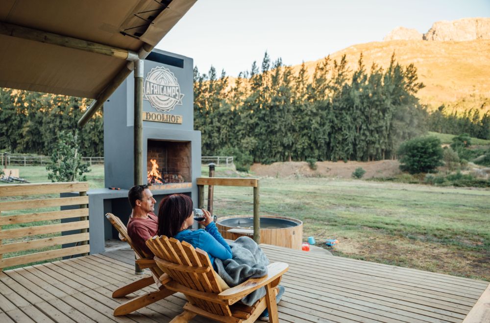 africamps at doolhof, wellington, boutique glamping south africa