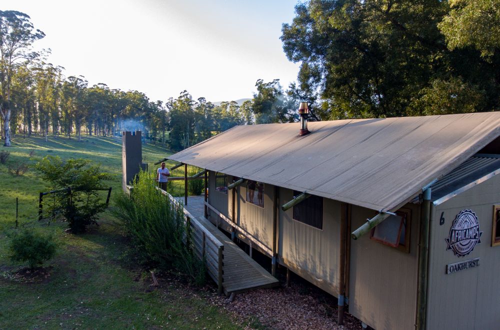 africamps at oakhurst, wilderness, boutique glamping south africa