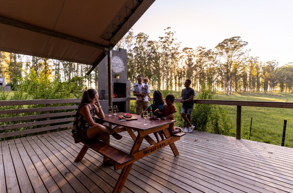 africamps at oakhurst, wilderness, boutique glamping south africa