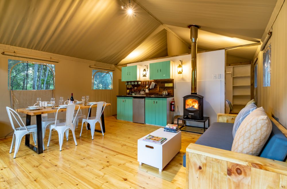 africamps boutique glamping tent south africa