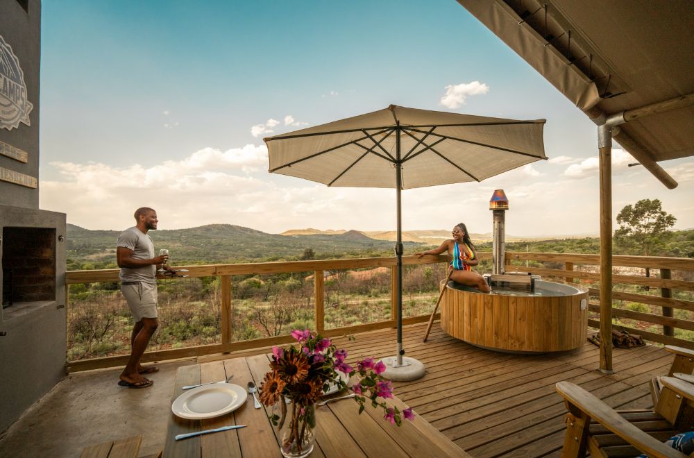 africamps at milorho, magaliesberg glamping south africa