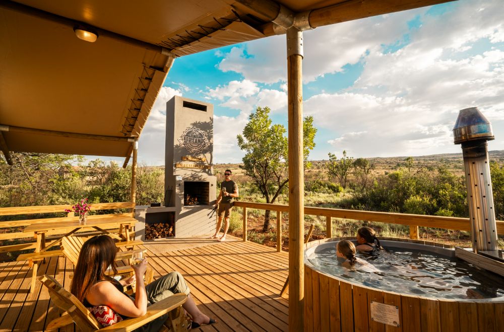 africamps at milorho, magaliesberg glamping south africa
