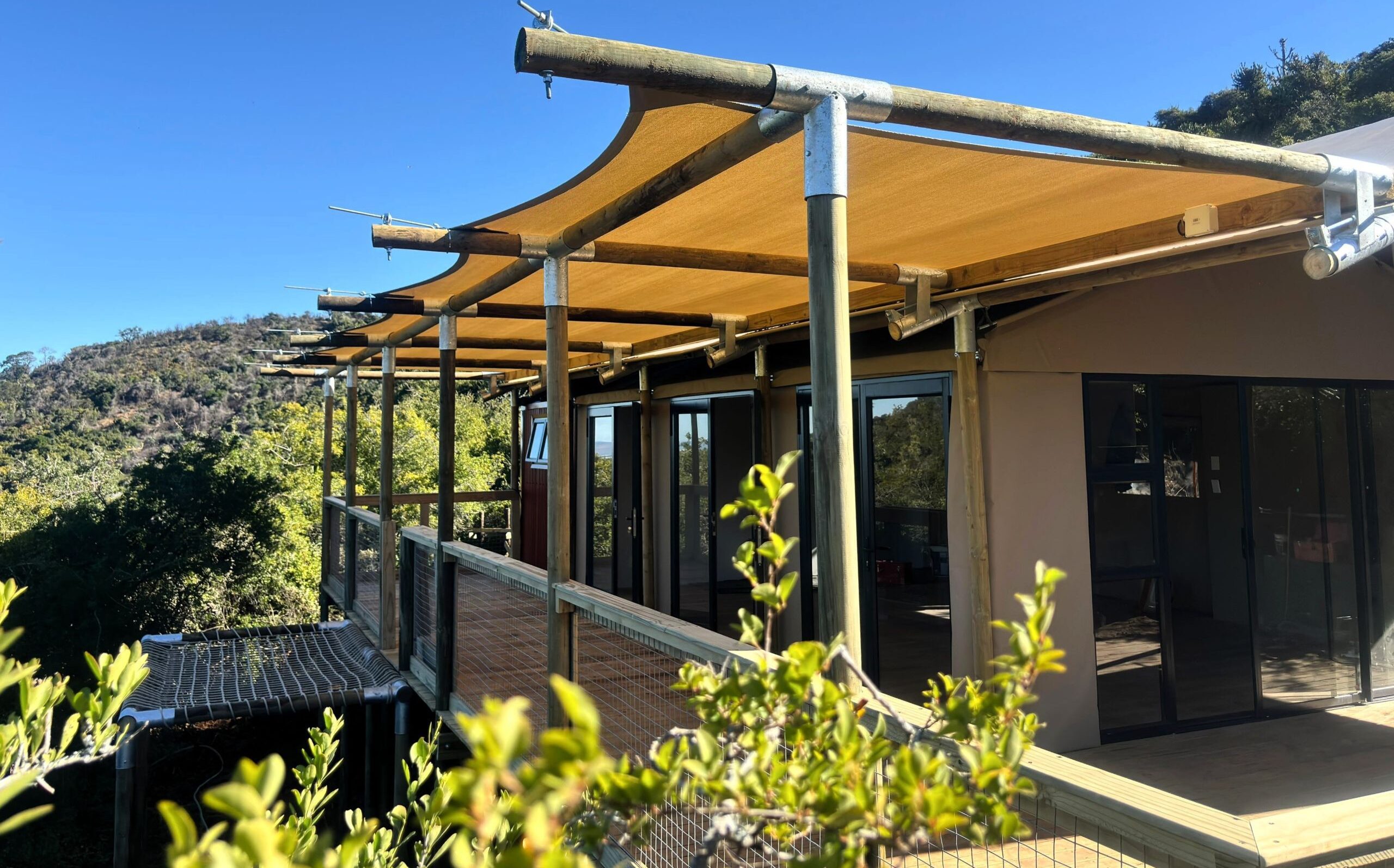 africamps addo glamping eastern cape couple tent hot tub